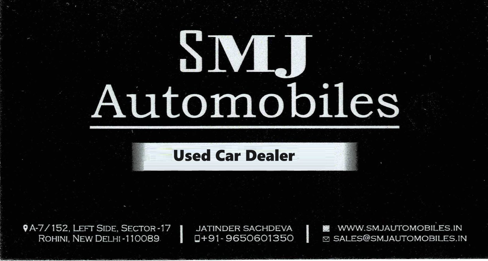 Visiting card